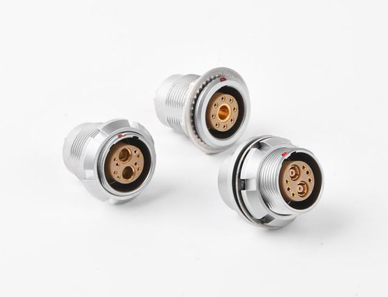 氣、電、同軸混裝航空插座