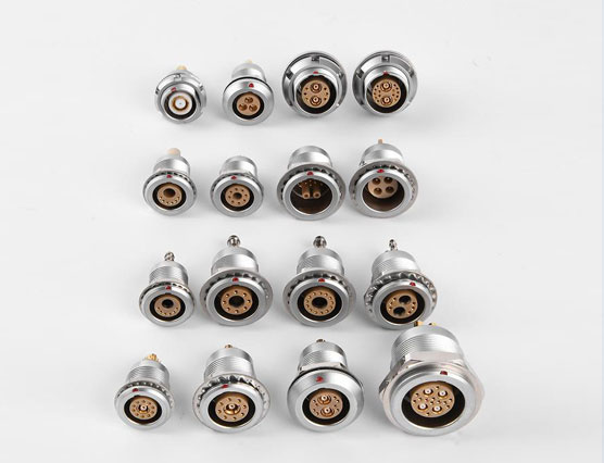 氣、電、同軸混裝航空插座