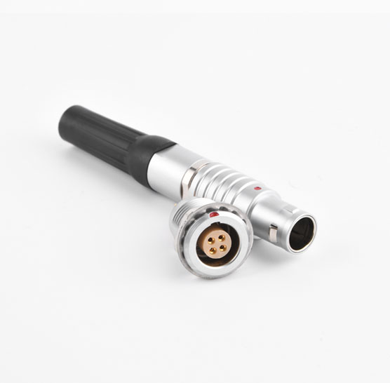 礦用電纜連接器4孔預制線轉(zhuǎn)M12航空插頭