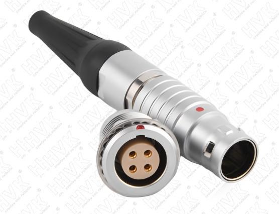 2B4芯推拉自鎖航空插頭