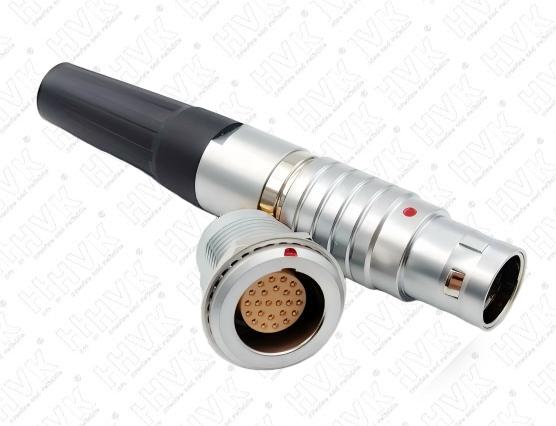 2B24芯推拉自鎖航空插頭