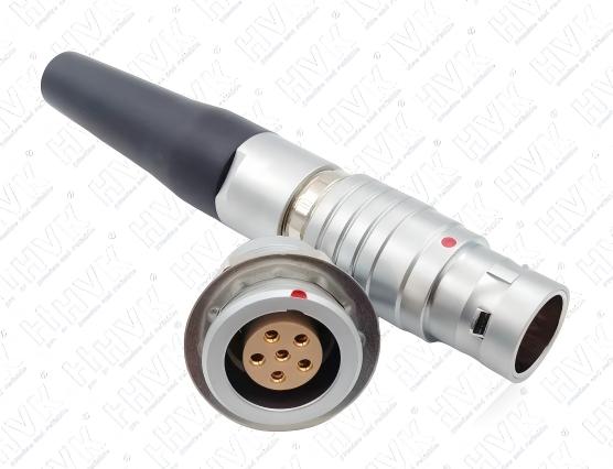 4B6芯推拉自鎖航空插頭